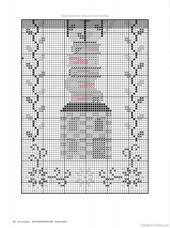 Коллекция вышивки в журнале «Just CrossStitch - Autumn 2024»