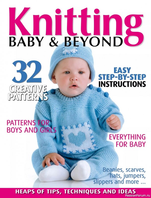 Вязаные модели для детей в журнале «Knitting Baby & Beyond №3 2023»