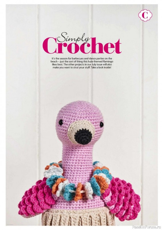 Вязаные проекты крючком в журнале «Simply Crochet №125 2022»