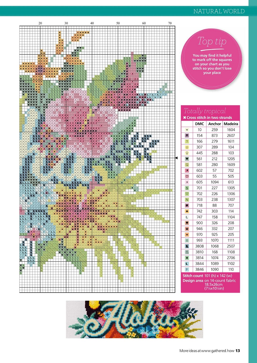 Журнал по вышивке крестом "Contemporary Cross Stitch Collection 2021"