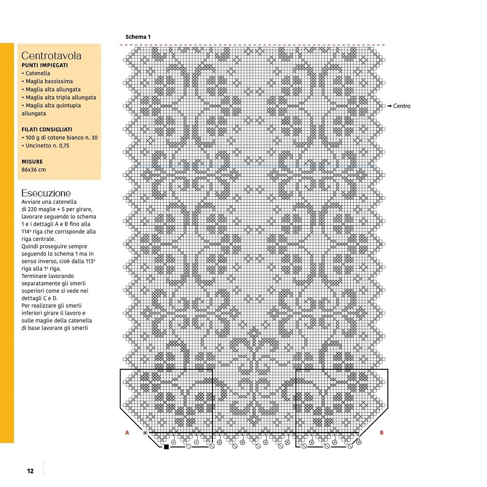 Журнал "Uncinetto Manuale Filet" №4 2021