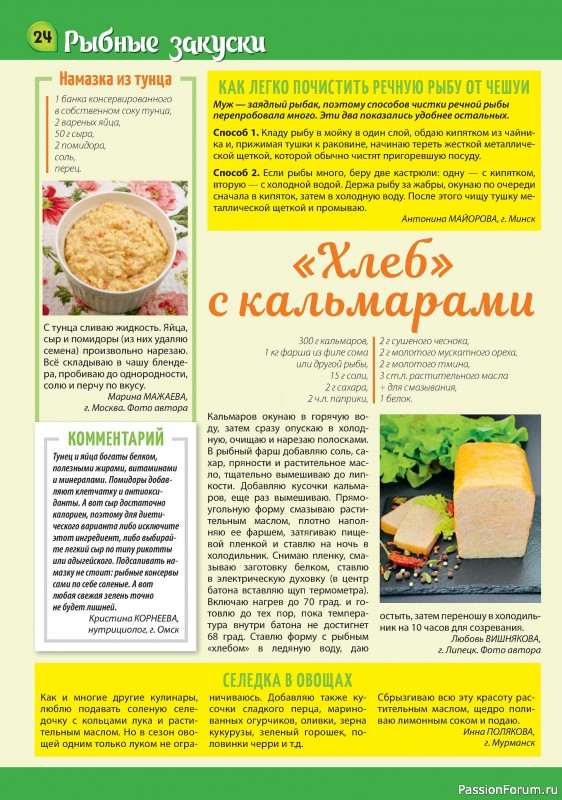 Коллекция кулинарных рецептов в журнале «Наша кухня Салаты и Закуски №6 2024»