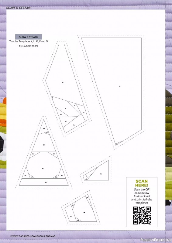 Коллекция проектов для рукодельниц в журнале «Love Patchwork & Quilting №150 2025»
