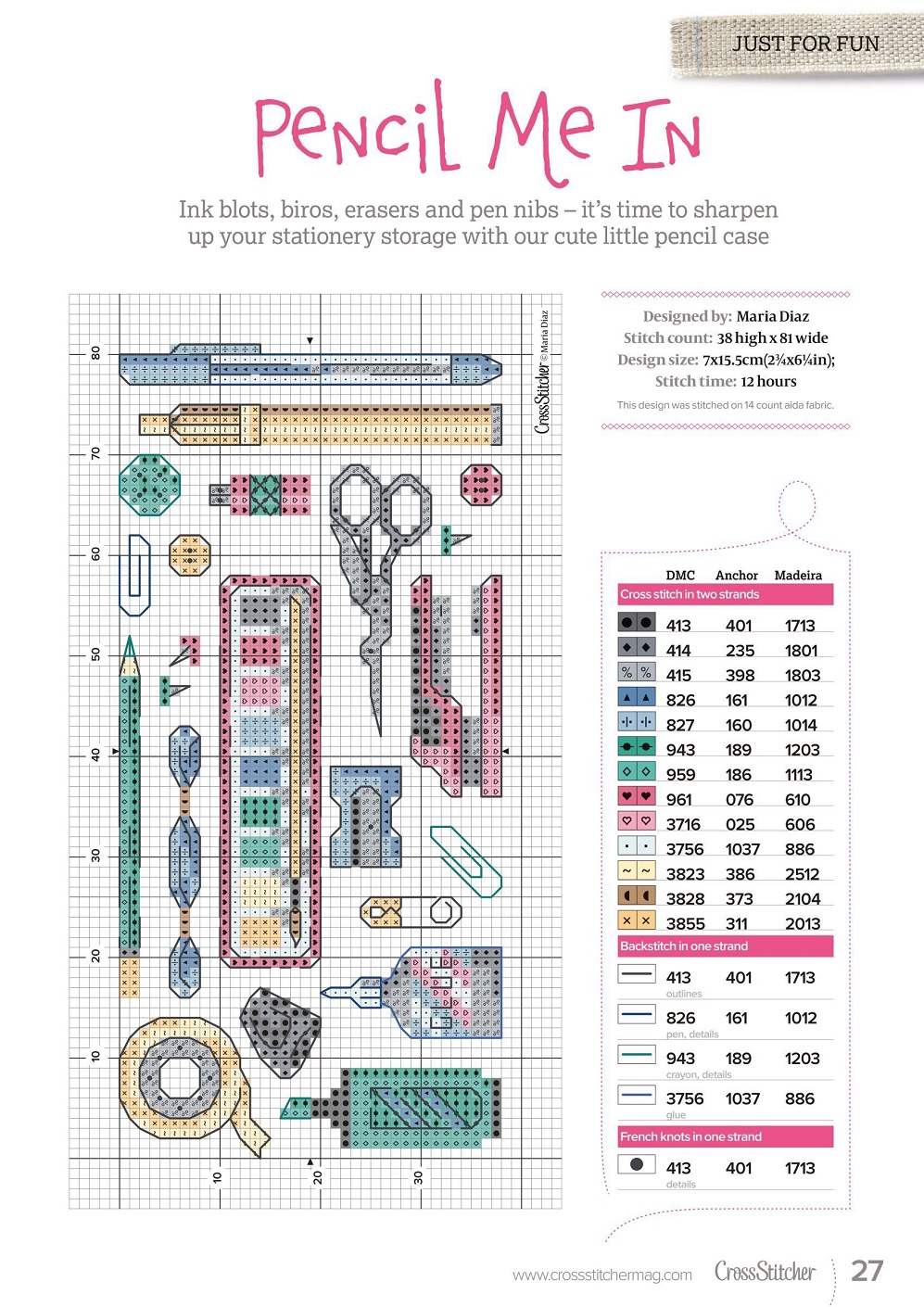 Красивые проекты вышивки крестом в журнале "CrossStitcher №379 2022"