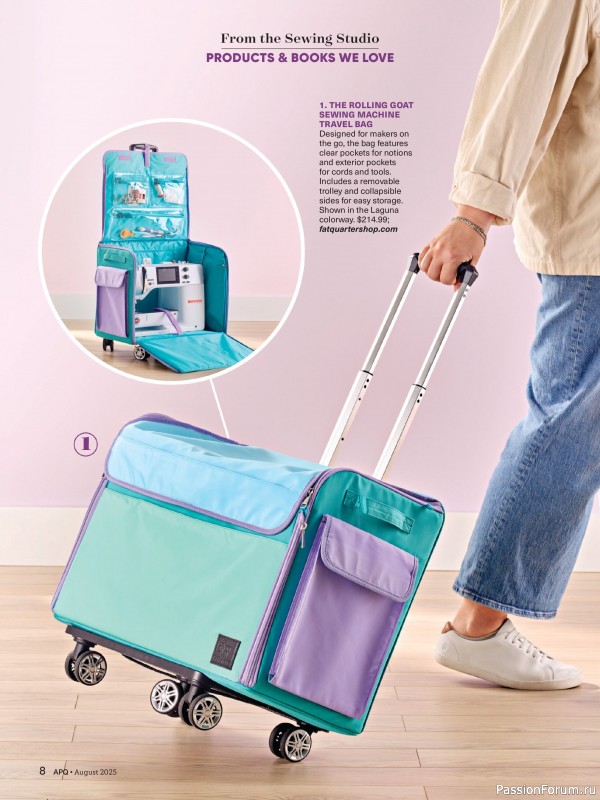 Коллекция проектов для рукодельниц в журнале «American Patchwork & Quilting №195 2025»