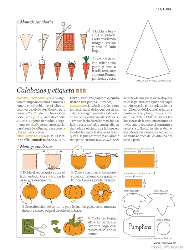 Коллекция проектов для рукодельниц в журнале «Labores del hogar №778 2024»