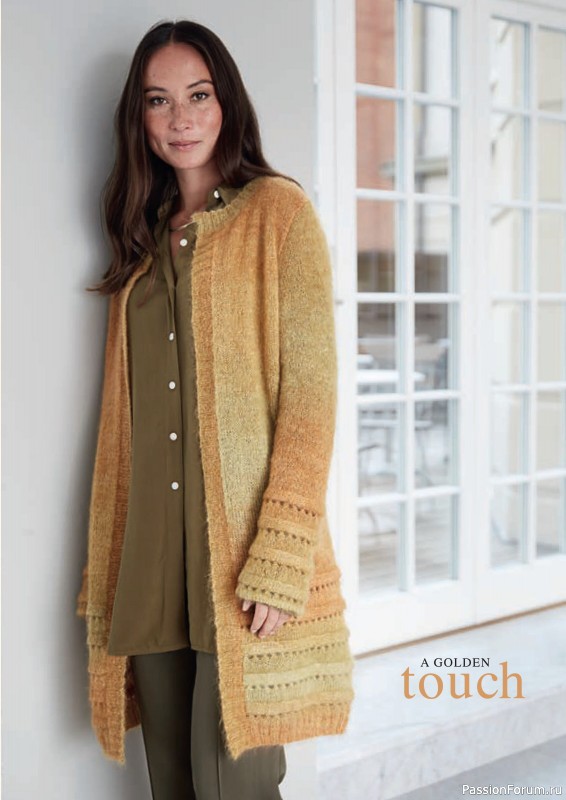 Вязаные модели в журнале «Burda Stricken №1 2021»