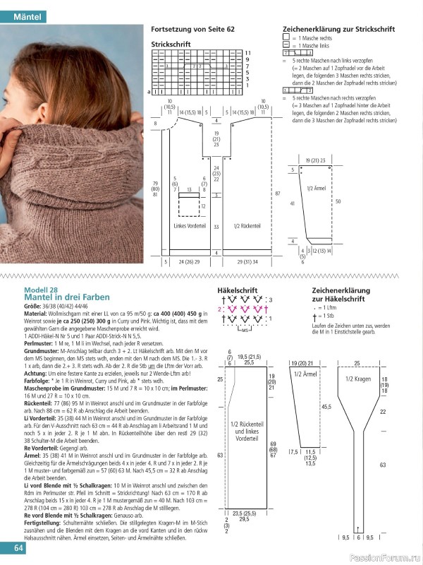 Вязаные модели в журнале «Hundert Seiten voller Ideen №3 2024»
