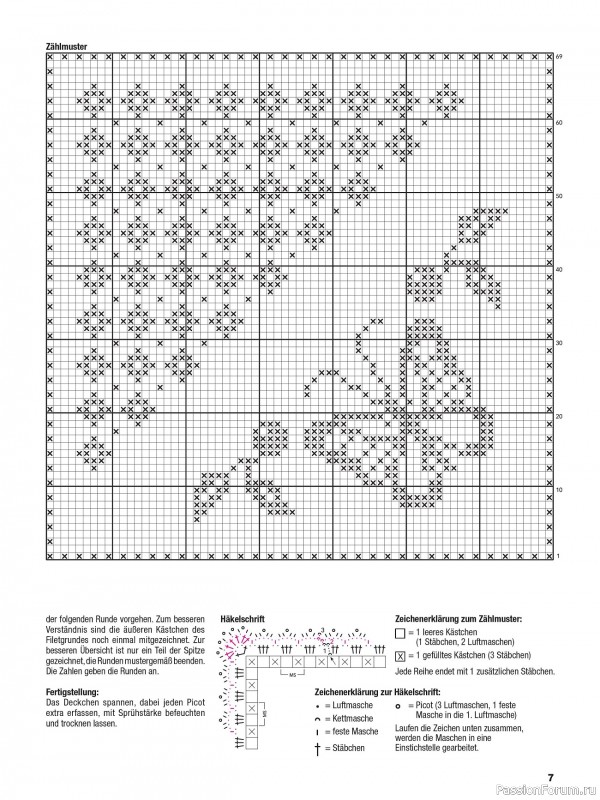 Вязаные проекты крючком в журнале «FiletHakeln leicht gemacht №4 2024»