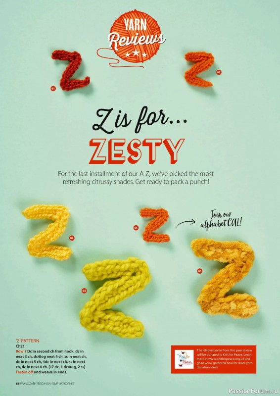 Вязаные проекты крючком в журнале «Simply Crochet №161 2025»