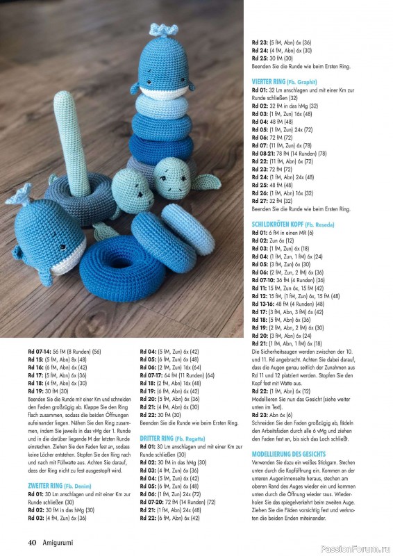 Вязаные проекты в журнале «Amigurumi Magazin №15 2024»