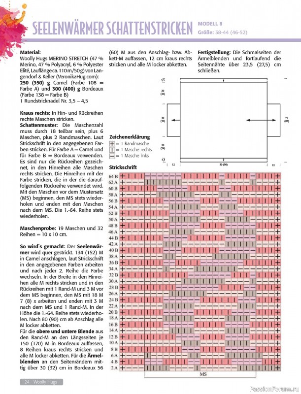 Вязаные проекты в журнале «Woolly Hugs Maschenwelt №5 2023»