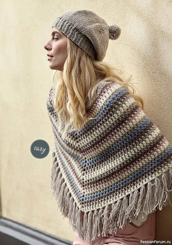 Вязаные модели в журнале «Burda Stricken №1 2020»