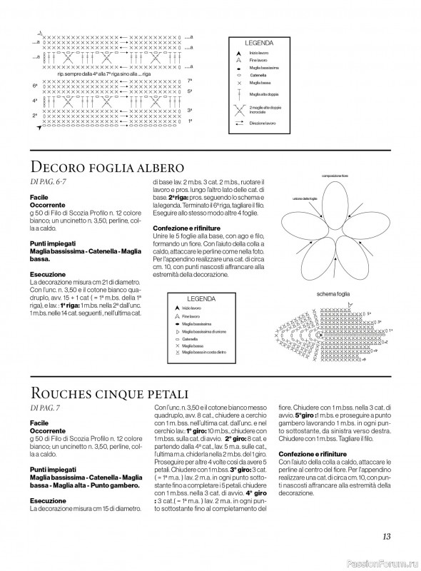 Вязаные проекты крючком в журнале «Profilo Filet №3 2024»