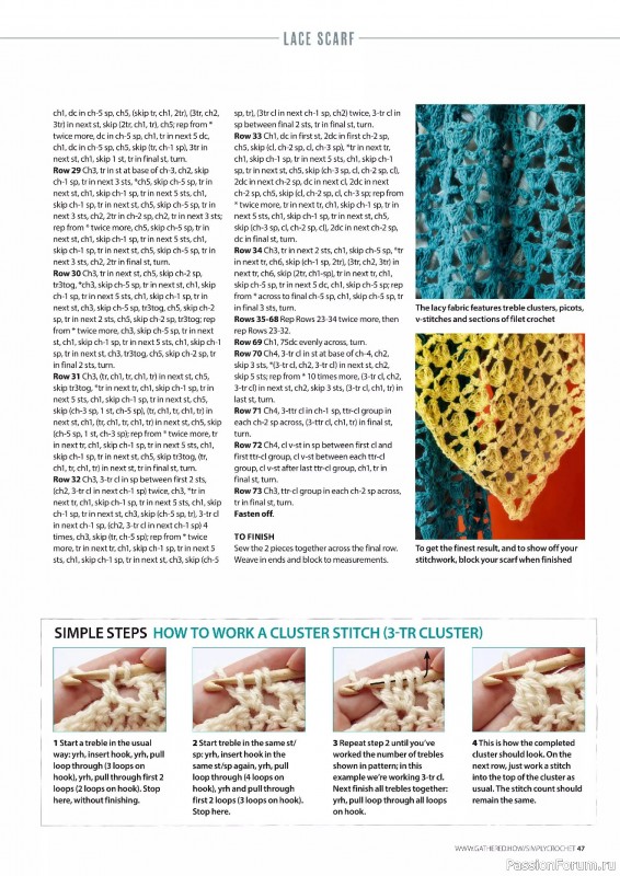 Вязаные проекты крючком в журнале «Simply Crochet №161 2025»