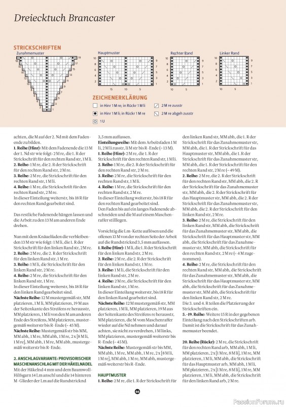 Вязаные проекты спицами в журнале «The Knitter №76 2025 Germany»