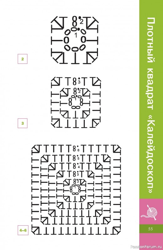 Коллекция проектов в книге «Вязание мотивов крючком»