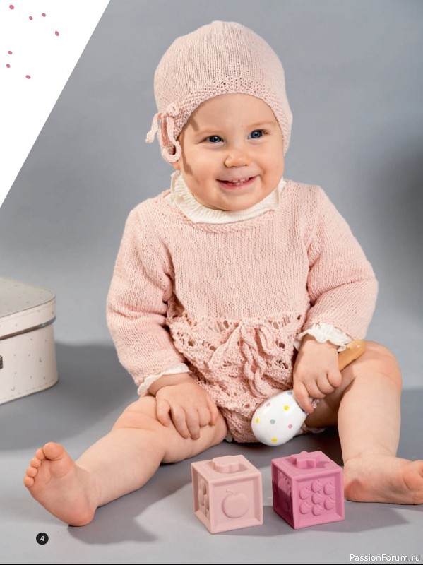 Вязаные модели для детей в журнале «Baby Maschenmode №53 2022»