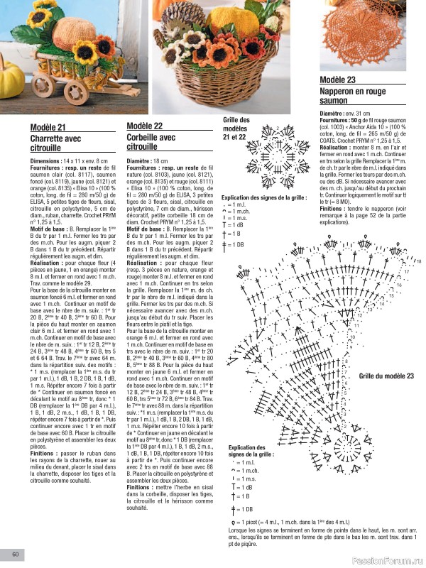 Вязаные проекты крючком в журнале «Le Monde du Crochet №33 2023»