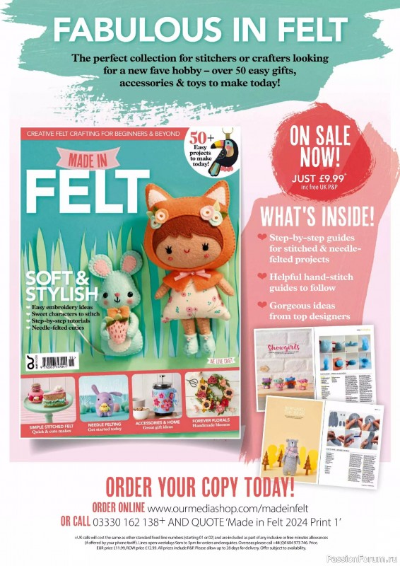 Вязаные проекты крючком в журнале «Simply Crochet №161 2025»