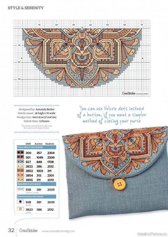 Коллекция вышивки в журнале «CrossStitcher №421 2025»