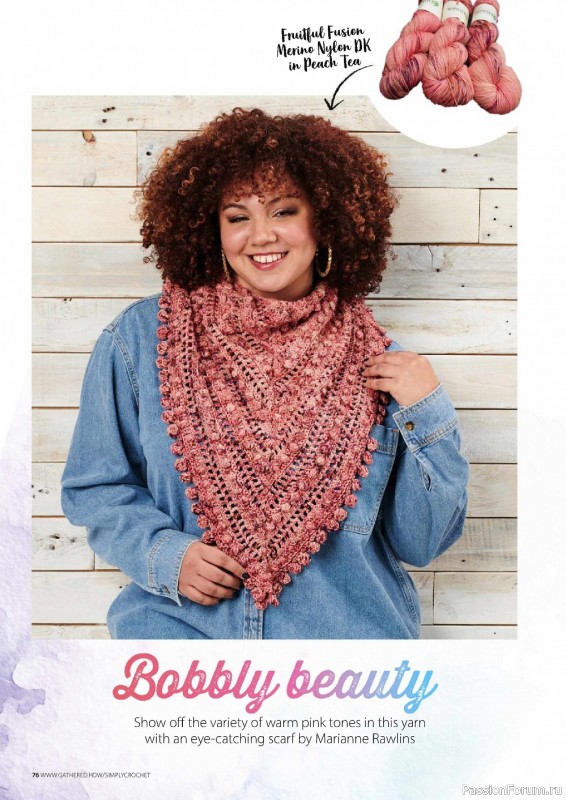 Вязаные модели крючком в журнале «Simply Crochet №124 2022»