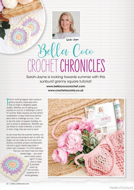 Вязаные проекты в журнале «Crochet Now №81 2022»