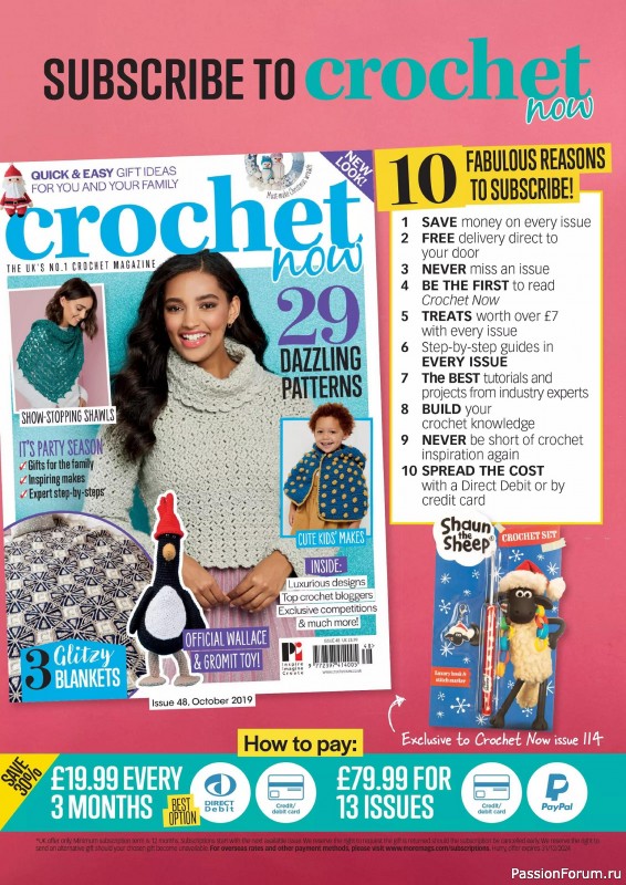 Вязаные проекты крючком в журнале «Crochet Now №113 2024»