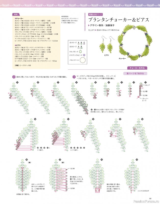 Коллекция проектов для рукодельниц в журнале «Bead friend - Spring 2025»