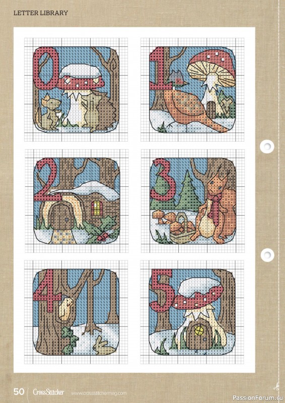 Коллекция вышивки в журнале «CrossStitcher №417 2024»