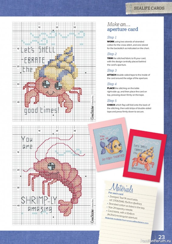 Коллекция вышивки в журнале «CrossStitcher №421 2025»