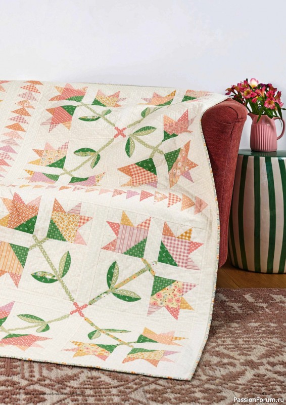 Коллекция проектов для рукодельниц в журнале «Todays Quilter №127 2025»