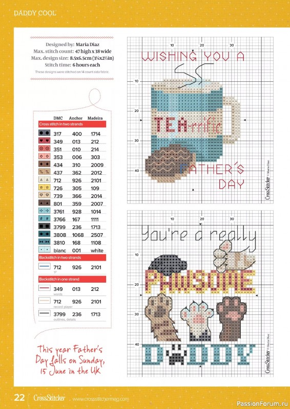 Коллекция вышивки в журнале «CrossStitcher №422 2025»