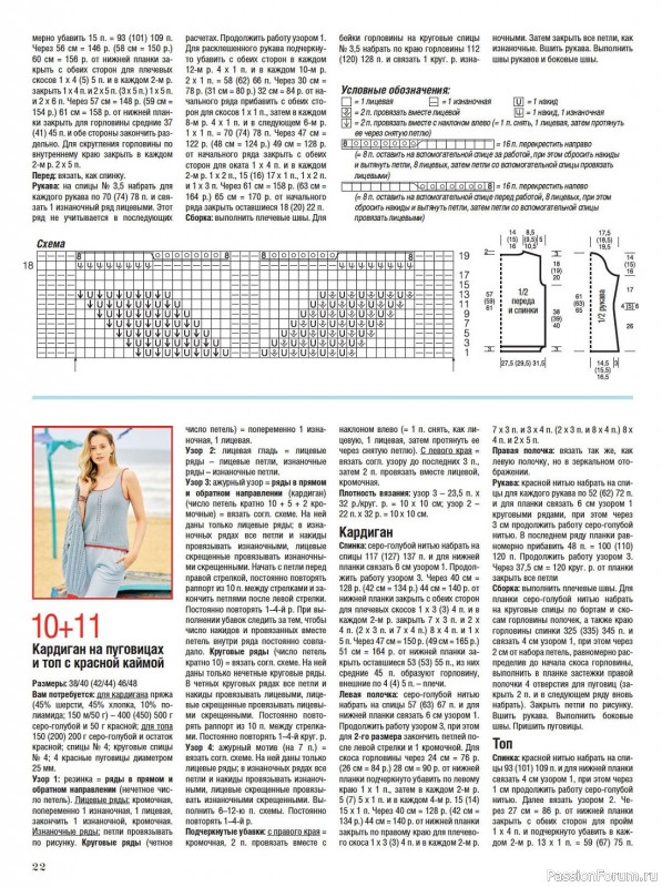 Вязаные модели в журнале «Сабрина №8 2023»