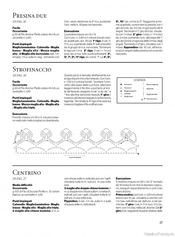 Вязаные проекты крючком в журнале «Profilo Filet №3 2024»