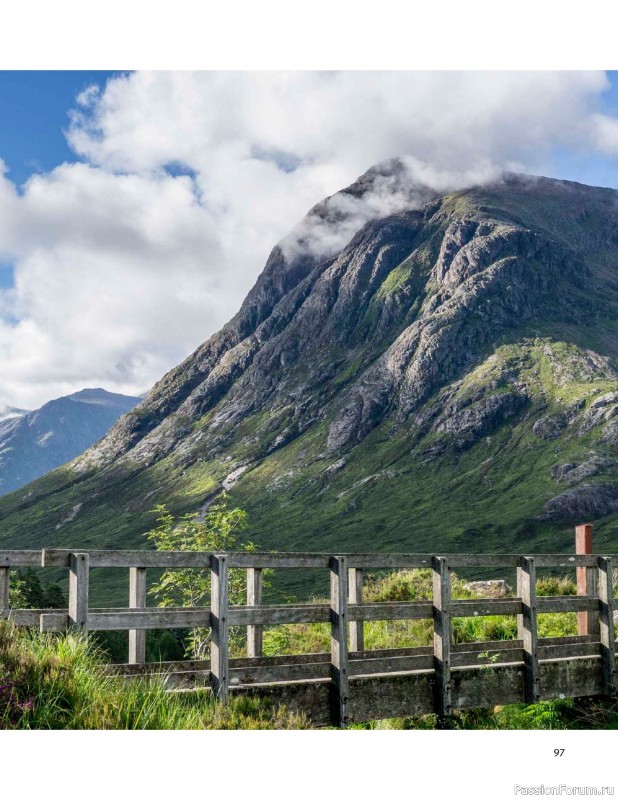 Вязаные проекты в книге «The West Highland Way»