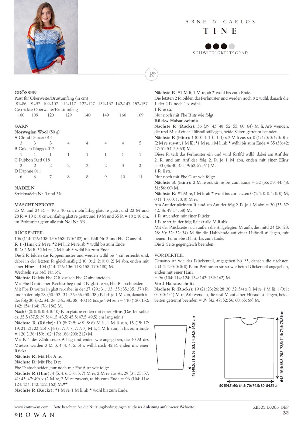 Журнал "Rowan Selects - Norwegian Wool Book" 2021