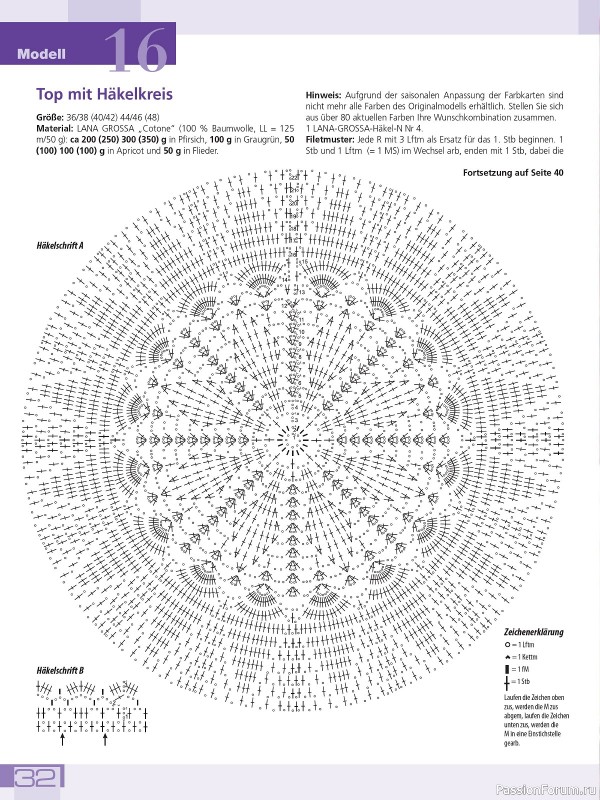 Вязаные модели в журнале «Meine Hakelmode Sonderheft MH057 2024»