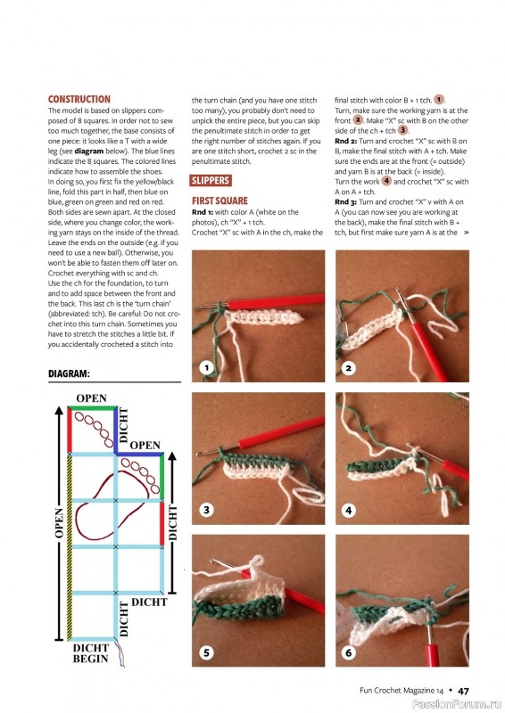 Вязаные проекты крючком в журнале «Fun Crochet Magazine №14 2023»