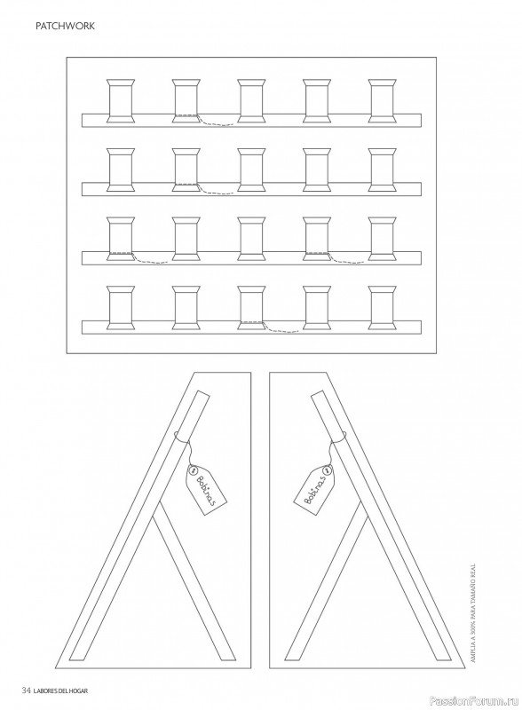 Коллекция проектов для рукодельниц в журнале «Labores del hogar №781 2024»