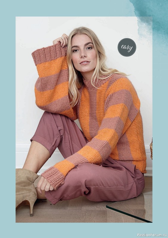 Вязаные модели в журнале «Burda Stricken №1 2020»