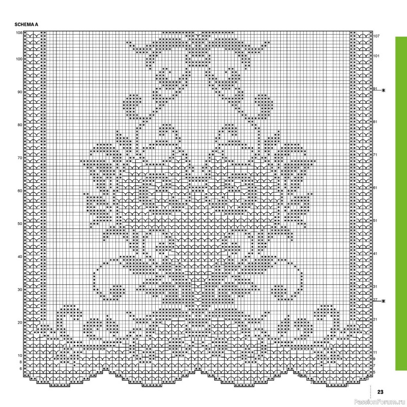 Вязаные проекты в журнале «Uncinetto Manuale Filet №15 2024»