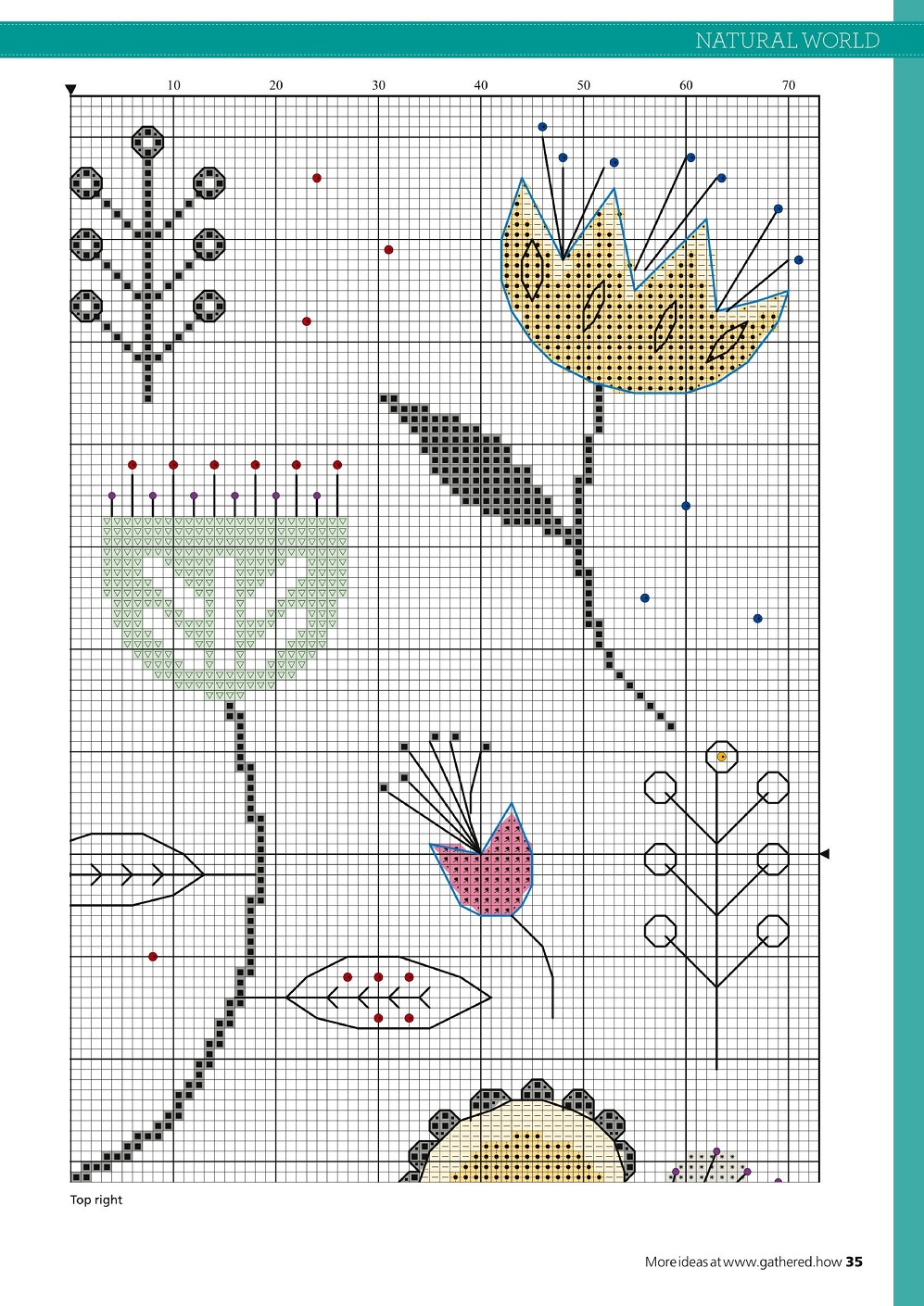 Журнал по вышивке крестом "Contemporary Cross Stitch Collection 2021"