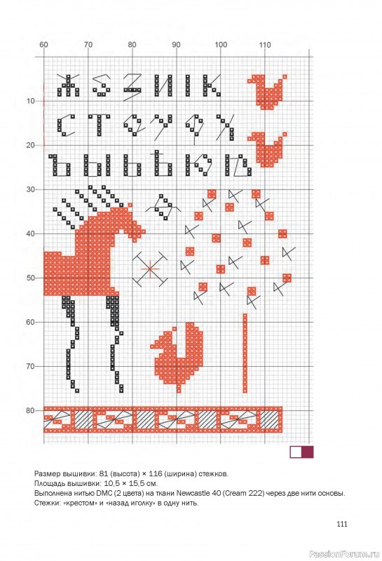 Коллекция вышивки в журнале «Русские узоры»