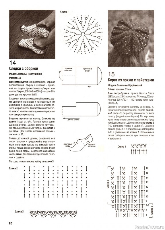 Вязаные модели в журнале «Вяжем крючком №11 2022»