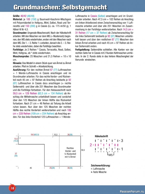 Вязаные проекты крючком в журнале «Muster-Hits №1 2024»