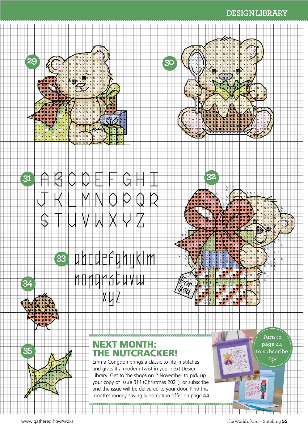 Журнал "The World of Cross Stitching" №313 2021