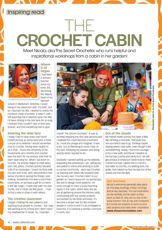 Вязаные проекты крючком в журнале «Crochet Now №116 2025»