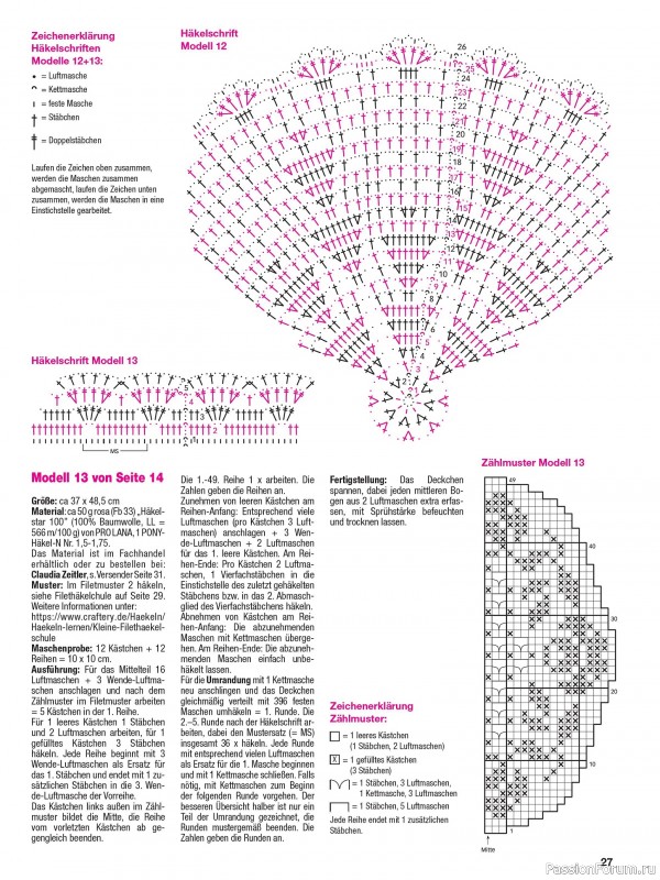 Вязаные проекты крючком в журнале «Häkeln Kreativ №5 2024»