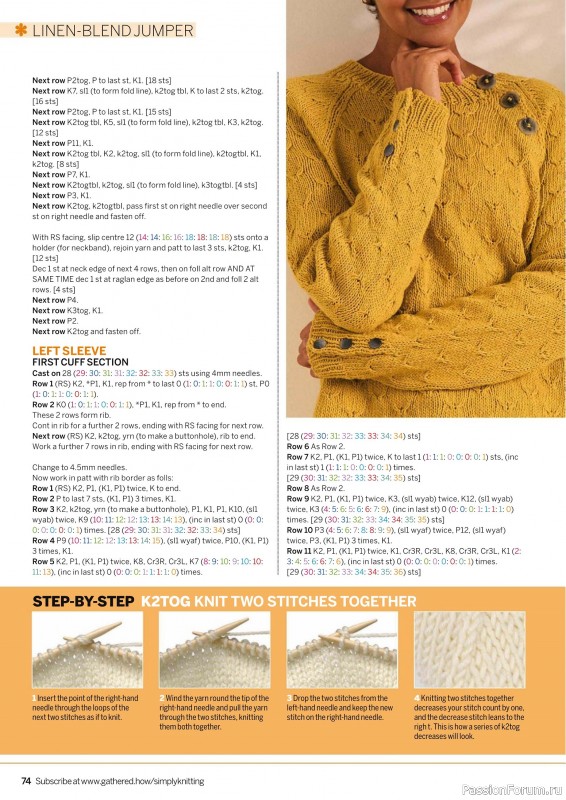 Вязаные проекты крючком в журнале «Simply Knitting №266 2025»